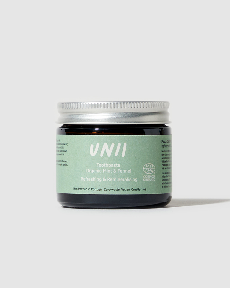 Toothpaste Mint & Fennel - UniiOrganic - Organic Certified Cosmetics